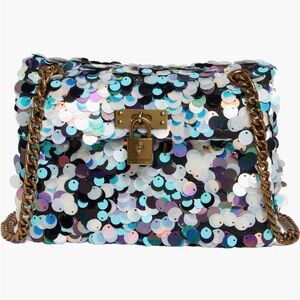 Kurt Geiger Mini Brixton Sequin Crossbody Bag
